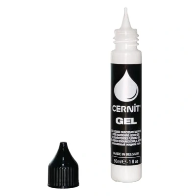 Image de CERNIT CE1500030005C Un flacon de Pâte polymère liquide Gel 30 ml à Modeler Cuire Couleur translucide