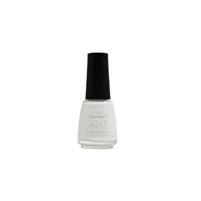 Image de Glam’Up Paris Vernis à Ongles XL Pro Professionnel Haut de Gamme Séchage Rapide Haute Couvrance Longue Tenue Pinceau Ultra Large Effet Gel 18 ml N401 Blanc