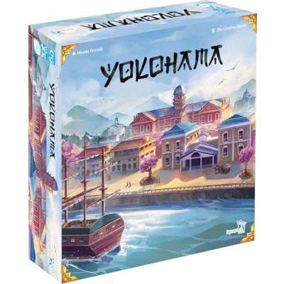 Image de Asmodee Synapses Games Yokohama Jeux de société Plateau Jeu stratégie et Placement à partir 14 Ans 2 4 Joueurs Version française