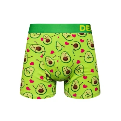 Image de Dedoles Boxer Homme &amp; Garçon sous vêtements Caleçon Coton Beaucoup Designs Amusants, Couleur: Vert, désign: Amour des avocats (Boxers), Taille: XL