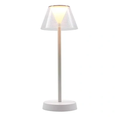Image de Lampe de table sans fil LED blanc chaud BEVERLY WHITE H34cm