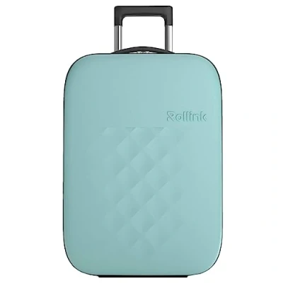 Image de Rollink VEGA II Faltbarer 2ROLLEN Kabinen S 55 CM Valise à roulettes, Taille: One Size, Aquifier