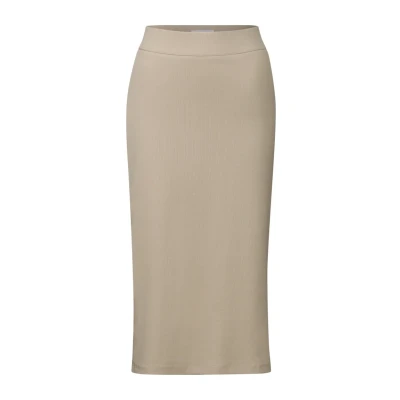 Image de Street One Studio Struktur Jupe crayon, Femme, Taille: 44, Beige