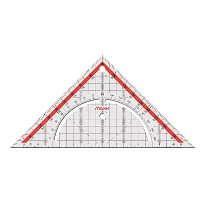 Image de Maped m277747 Géométrie, triangle, 1 pièce, 16 cm