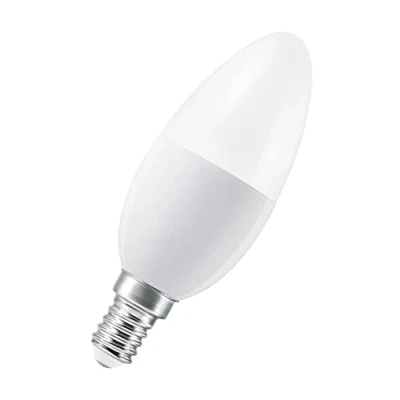Image de LEDVANCE Lampe LED intelligente avec technologie WiFi, douille E14, dimmable, couleur de la lumière variable (2700 6500K), remplacement 40W, SMART+ WiFi Candle Tunable White, lot 3