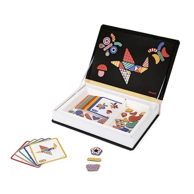 Image de Janod livre magnétique tangram 43 pièces