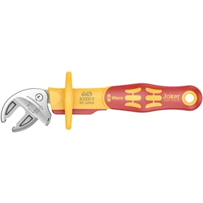 Image de Wera 05020150001 6004 Joker VDE XS Clé à fourche auto ajustable isolée VDE, 7 10 mm (1/4&quot; 3/8&quot;)