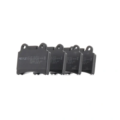 Image de MEYLE 025 240 9717 Jeu de plaquettes frein ORIGINAL Quality Essieu arrière contact signal d&#039;usure inclus avec tôle anti bruit