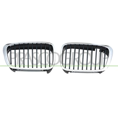 Image de BLIC 6502 07 0061993P Calandre avant gauche noir chrome BMW: 3 Berline, Touring, Cabriolet oscaro, mister auto, yakarouler