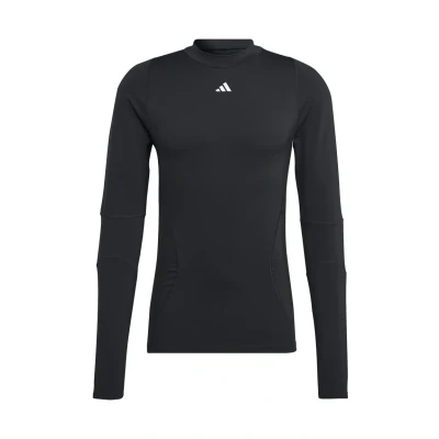 Image de adidas Performance Running Techfit Coldre Tshirt à manches longues, Homme, Taille: Small, Schwarz