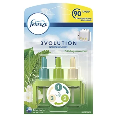 Image de Febreze 3Volution Recharge pour diffuseur de Parfum, 20 ML, 3 parfums alternés Lutter Contre Les odeurs