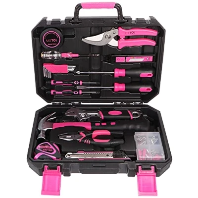 Image de SIXTOL HOME PINK 88 Kit d&#039;outils dans une valise Pour un usage domestique