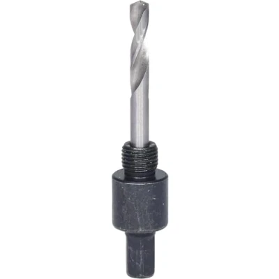Image de KS TOOLS 129.5502 Mandrin avec forets, Ø6,4 mm 9,4 Pour scies cloches en HSS bi métal Livré forêt de centrage