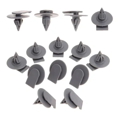 Image de 40pcs Rivets et Clips en Plastique Ageafes Universel Nylon Remplacement pour Garniture de Passage Roue