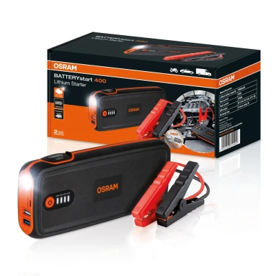 Image de OSRAM BATTERYstart 400 OBSL400 Démarreur de saut rétroéclairé