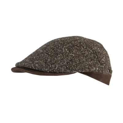 Image de horka CASQUETTE EN TWEED DU DONEGAL 56 Marron