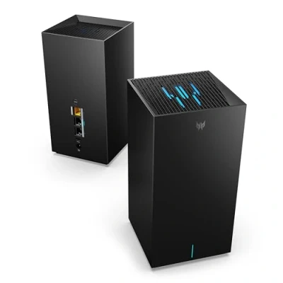 Image de Routeur Gaming 5G Acer Connect X7 WiFi 7, Jusqu&#039;à 3.5Gbps, Faible Latence 1ms, Compatible Intel® Killer™ Prioritization Engine, NanoSim