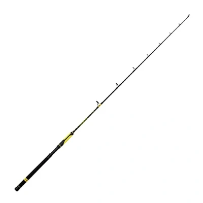 Image de Black Cat Canne à pêche Verticale Perfect Passion de qualité supérieure 230 g Noir/Jaune 1,80 m