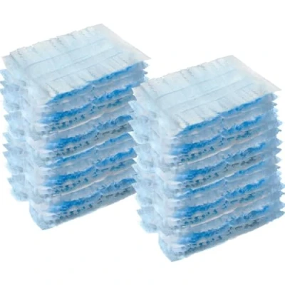 Image de Vicloon Duster Recharges, 24 Pièces Rechange pour plumeau Flash, Kit de jetable, Recharge poussière Statique Le Nettoyage, Nettoyage Manuel des Meubles, la Chambre à Coucher Voiture