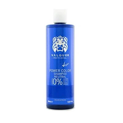 Image de Valquer Professional Shampooing Power Color Cheveux Teints. Végétalien et sans Sulfate (Neutre) 400 Ml