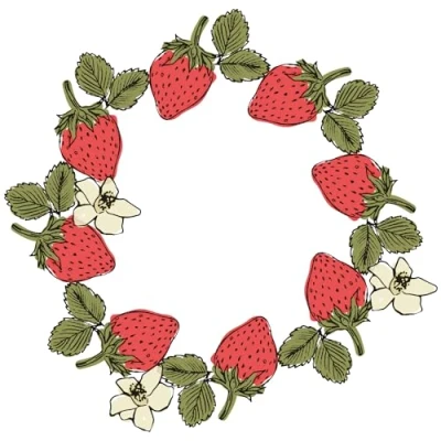 Image de Sizzix Ensemble de 19 tampons transparents Botanical Fruit par Lisa Jones