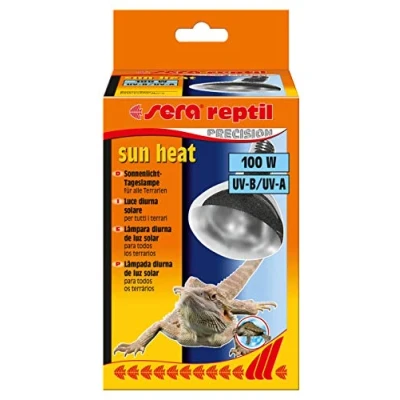Image de Sera Reptil lampada sun heat UV B/UV A 100w