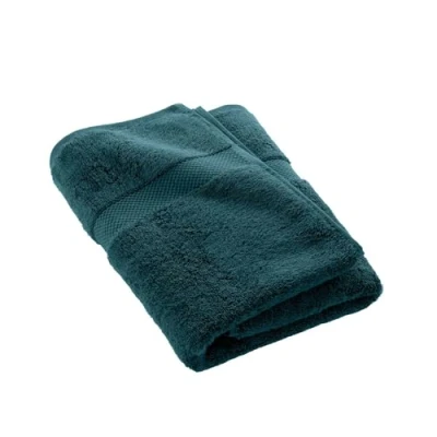 Image de douceur d&#039;intérieur, Drap de Douche (70 x 130 cm) Elegance Bleu, 100% Coton Uni