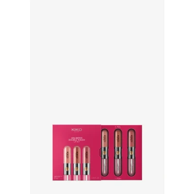 Image de KIKO Milano Unlimited Double Touch LIP SET Palette pour les lèvres, Femme, Taille: 18 ml, Nude attitude