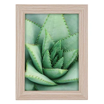 Image de goldbuch 92 0752 Toscana Cadre Photo en Bois pour au Format 10 x 15 cm Portrait avec support et Mural Simple MDF Taupe