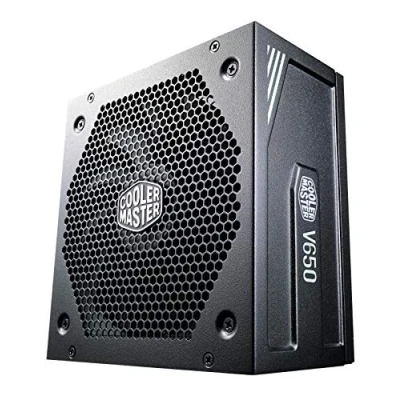 Image de Cooler Master V650 Gold V2 Bloc d&#039;Alimentation, Prise EU 650W, 80 Plus Gold, Modulaire, Alimentation PC ATX, Ventilateur FDB 135mm, Mode Semi Passif, Garantie 10 ans, Câbles 16AWG PCI e Noir