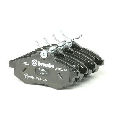Image de BREMBO P 61 074 Jeu de plaquettes frein contact signal d&#039;usure exclu avec vis d&#039;étrier accessoires CITROËN: C2 3/5 portes