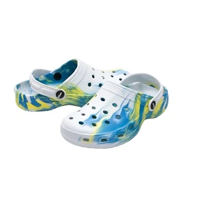 Image de 2SHOE Sabots et Mules Unisexes pour Enfants, Sandales antidérapantes Classiques, Taille 21 36, Blanc, 21/22 EU