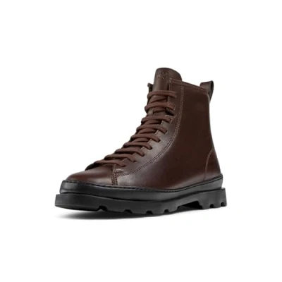 Image de Camper Femme Brutus K400325 Bottine moyenne à lacets Marron foncé 056, 36 (EU)