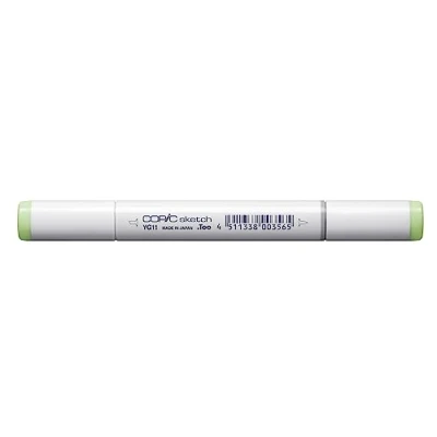 Image de COPIC Sketch YG11, Mignonette, Twin Marker avec une pointe mi large et Brush