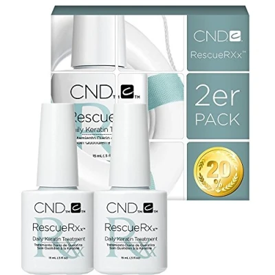 Image de CND Shellac Vernis à ongles UV/LED Power polonais, Rescue rxx 15 ml Lot de 2