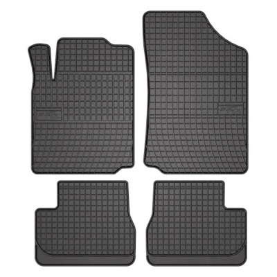Image de FROGUM 545972 Ensemble de tapis sol Caoutchouc avant et arrière 4 noir Sur mesure CITROËN: C5 II 5 portes, C2 3/5 C3 I portes