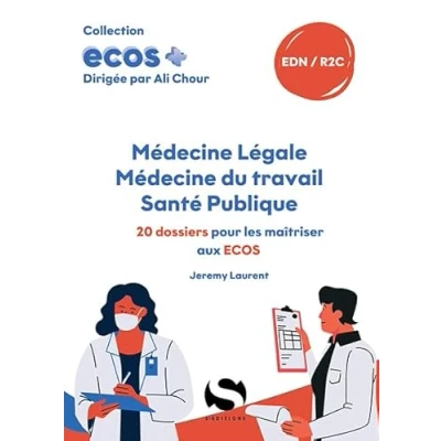 Image de ECOS médecine légale, du travail, santé publique: 20 dossiers pour les maîtriser aux