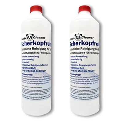 Image de PANDACLEANER nettoyant pour tête de rasage 1000, 2000, 3000 ml Recharge liquide cartouches Convint Braun CCR et les standard