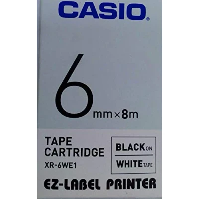 Image de Casio XR 6WE1 Etiqueteuse Noir sur Blanc