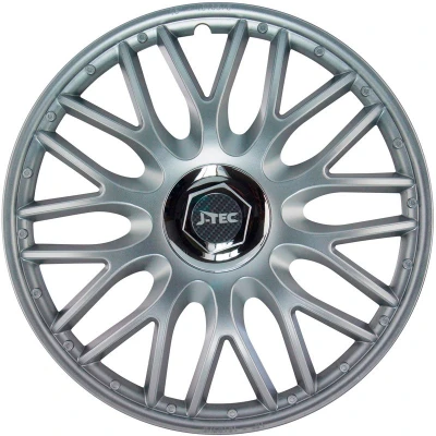 Image de J TEC Orden R J14586 Enjoliveurs 14Pouces argent, chrome