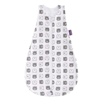 Image de Träumeland S0201003 LIEBMICH Gigoteuse d&#039;été en coton Motif petit ours sans éclaircissant Multicolore 240 g 70 cm