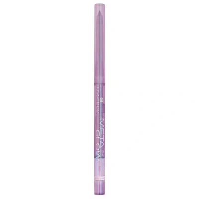 Image de essence META GLOW duo chrome Eye Pen N 02, bleu, longue durée, hautement pigmenté, résistant aux frottements, couleurs intenses, végétalien, imperméable, sans particules de microplastiques,