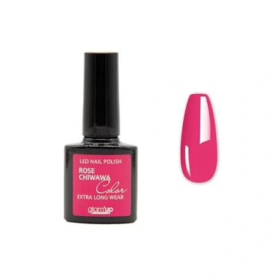 Image de Glam&#039;Up Paris Vernis Semi Permanent Sans Hema Gel UV LED Hautement Pigmenté Longue Durée Facile à Utiliser Rose Chiwawa