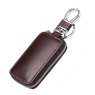 Image de Pochette Clé Voiture, Étui Porte Mini Monnaie Sac à Poche Sécurité Multifonctionnel pour Hommes 1,57&#039;&#039;x3,44&#039;&#039;