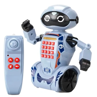 Image de Silverlit YCOO Robot éducatif DR7 (20cm) programmable et radiocommandé avec 7 Fonctions éducatives différentes Dès 5 Ans