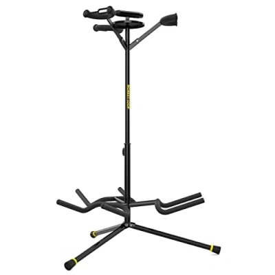 Image de Monkey Loop Triple Prime support Universel pour 3 Guitares ou Basses Floor Stand Électriques, Acoustiques et Électriques Structure Robuste Réglable en Hauteur Pliable