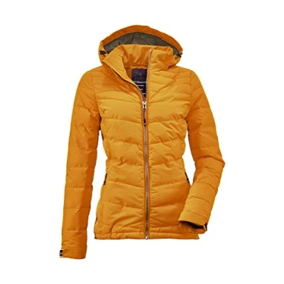 Image de Killtec womens Veste effet duvet avec capuche zippée Skane WMN Quilted JCKT A, jaune, 42, 35615 000