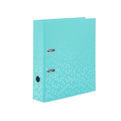 Image de HERMA Classeur A4 Color 20127 7 cm de large en carton avec impression intérieure Pour l&#039;école et le bureau à anneaux stable garçons filles Turquoise