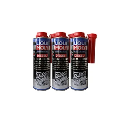 Image de 3 bouteilles de Nettoyant Liqui Moly Pro Line 5156  système diesel Additif pour moteur 500 ml.