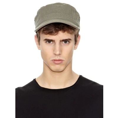 Image de Urban Basic Casquette Army Havanna Coton Cuba Boucle en métal Vert Large